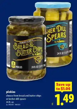 Lidl Pickles offer