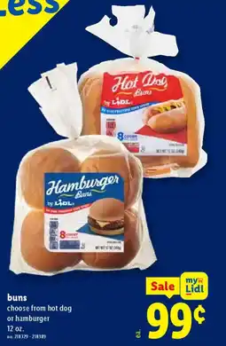 Lidl Buns offer