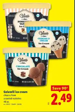 Lidl Gelatelli ice cream offer