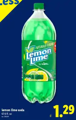 Lidl Lemon lime soda offer