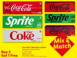 Lidl Coca-Cola Diet Coke Sprite offer