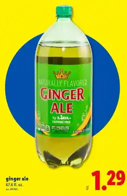 Lidl Ginger ale offer