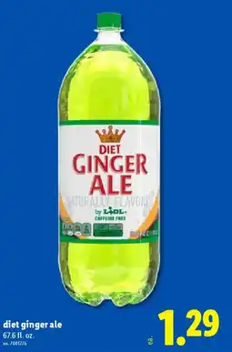 Lidl Diet ginger ale offer