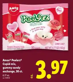 Lidl Amos Peelerz Cupid mix, gummy candy exchange offer