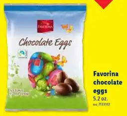 Lidl Favorina chocolate eggs offer