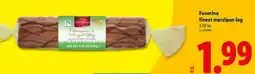 Lidl Favorina finest marzipan log offer