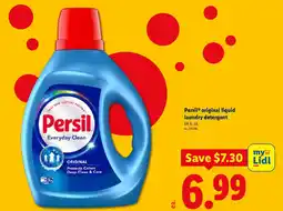 Lidl Persil original liquid laundry detergent offer