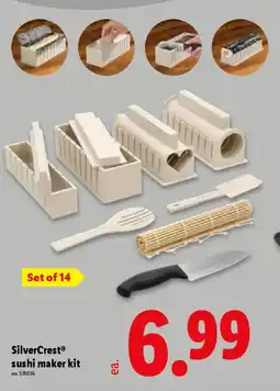 Lidl SilverCrest sushi maker kit offer
