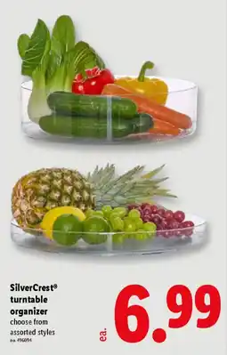 Lidl SilverCrest turntable organizer offer
