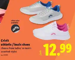 Lidl Crivit athletic basic shoes offer