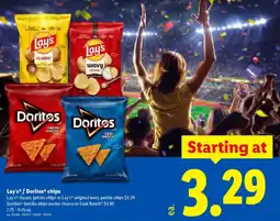 Lidl Lay's Doritos chips offer