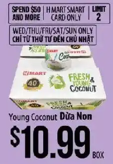 Hmart Young Coconut offer
