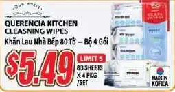 Hmart Querencia kitchen cleasning wipes offer