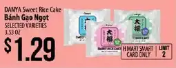 Hmart Danya sweet rice cake offer