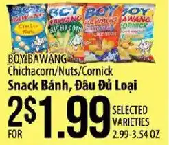 Hmart Boy bawang chichacorn nuts cornick offer