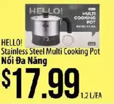 Hmart Hello! stainless steel multi cooking pot offer