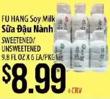 Hmart Fu hang soy milk offer