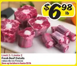 Fresco y Más Fresh Beef Oxtails offer
