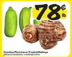 Fresco y Más Hawaiian Plantains or Tropical Malanga offer