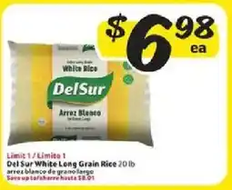 Fresco y Más Del Sur White Long Grain Rice offer