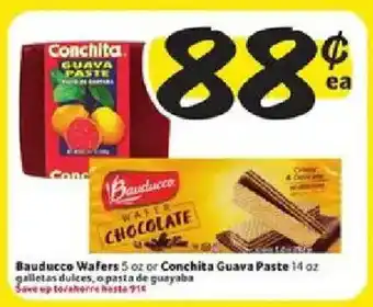 Bauducco Wafers 5 oz or Conchita Guava Paste