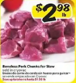 Fresco y Más Boneless Pork Chunks for Stew offer