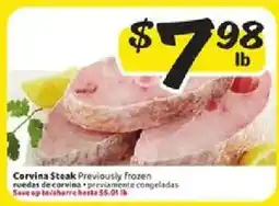 Fresco y Más Corvina Steak offer