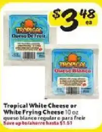 Fresco y Más Tropical White Cheese or White Frying Cheese offer