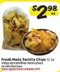 Fresco y Más Fresh Made Tortilla Chips offer