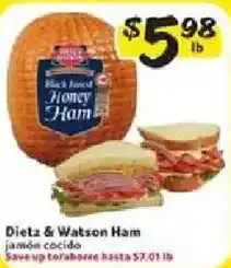 Fresco y Más Dietz & Watson Ham offer