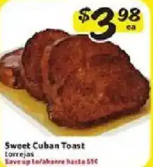 Fresco y Más Sweet Cuban Toast offer