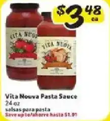 Fresco y Más Vita Nouva Pasta Sauce offer