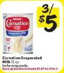 Fresco y Más Carnation Evaporated Milk offer