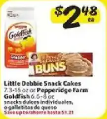 Fresco y Más Little Debbie Snack Cakes or Pepperidge Farm Goldfish offer