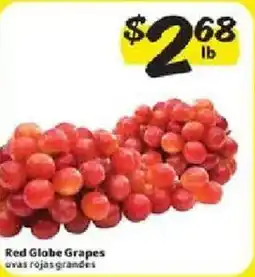 Fresco y Más Red Globe Grapes offer