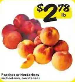 Fresco y Más Peaches or Nectarines offer