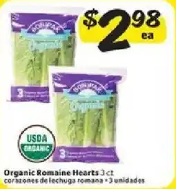 Fresco y Más Organic Romaine Hearts offer