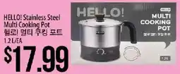 Hmart Hello! stainless steel multi cooking pot offer