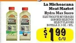 La Michoacana La Michoacana Meat Market Hydra Max Suero offer