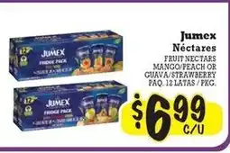 La Michoacana Fruit nectars mango/peach or guava/strawberry offer