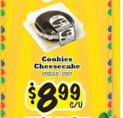 La Michoacana Cookies cheesecake offer