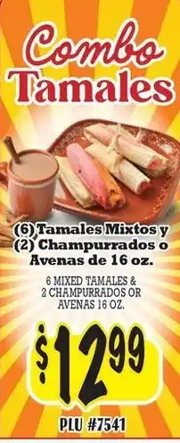 La Michoacana Tamales Mixtos y or Champurrados o Avenas de offer