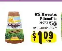 La Michoacana Mi huerta piloncillo brown sugar cone offer