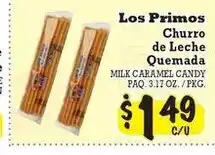 La Michoacana Milk caramel candy offer