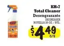 La Michoacana Total Cleaner Desengrasante offer