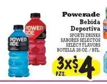 La Michoacana Powerade Bebida Deportiva offer