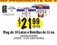 La Michoacana Michelob ultra offer