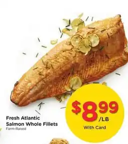 Kroger Fresh atlantic salmon whole fillets offer