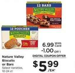 Kroger Nature Valley Biscuits or Bars offer