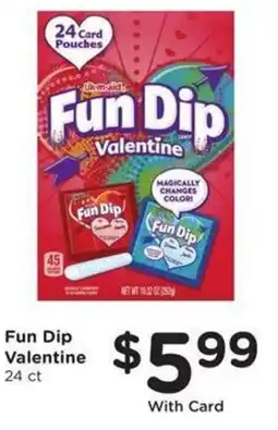 Kroger Fun dip valentine offer
